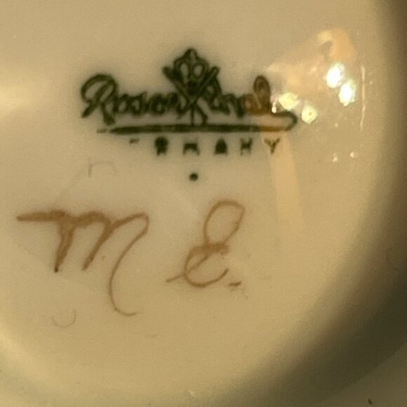 Rosenthal tea cup saucer dessert plate set gold gilt handle vintage **READ** - Picture 4 of 4